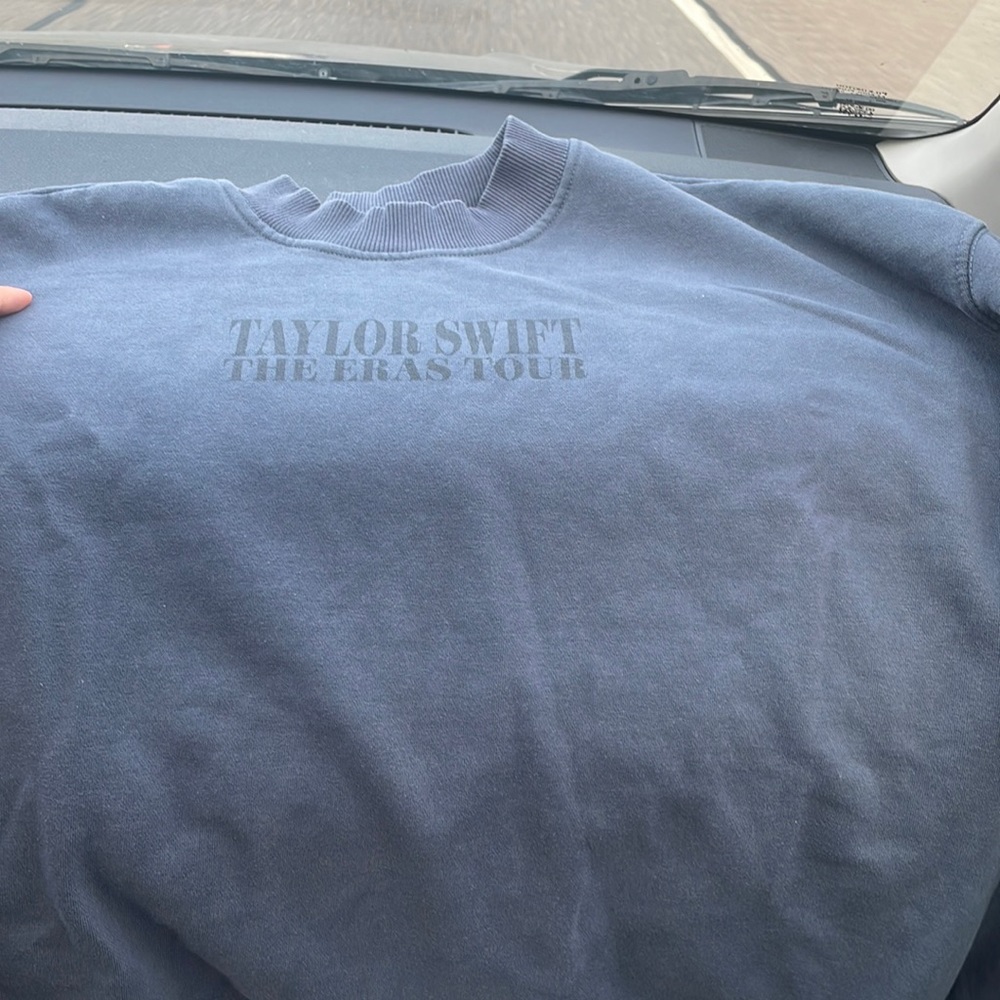 Taylor Swift blue crewneck